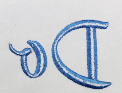 Do 3D Puff BX Embroidery Font – Foam Alphabet (9 Sizes)