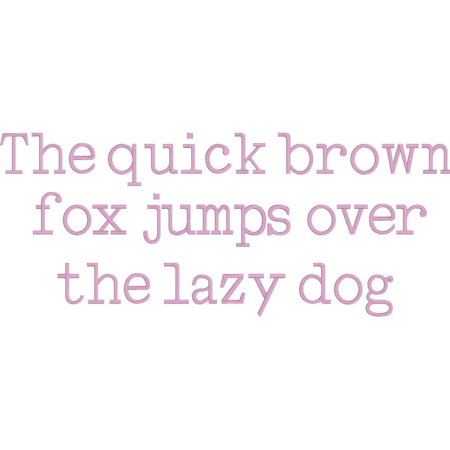 Leorio 3D Puff BX Embroidery Font – Foam Alphabet (7 Sizes)