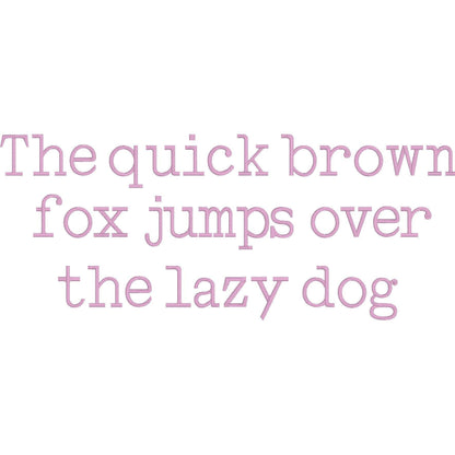 Leorio 3D Puff BX Embroidery Font – Foam Alphabet (7 Sizes)