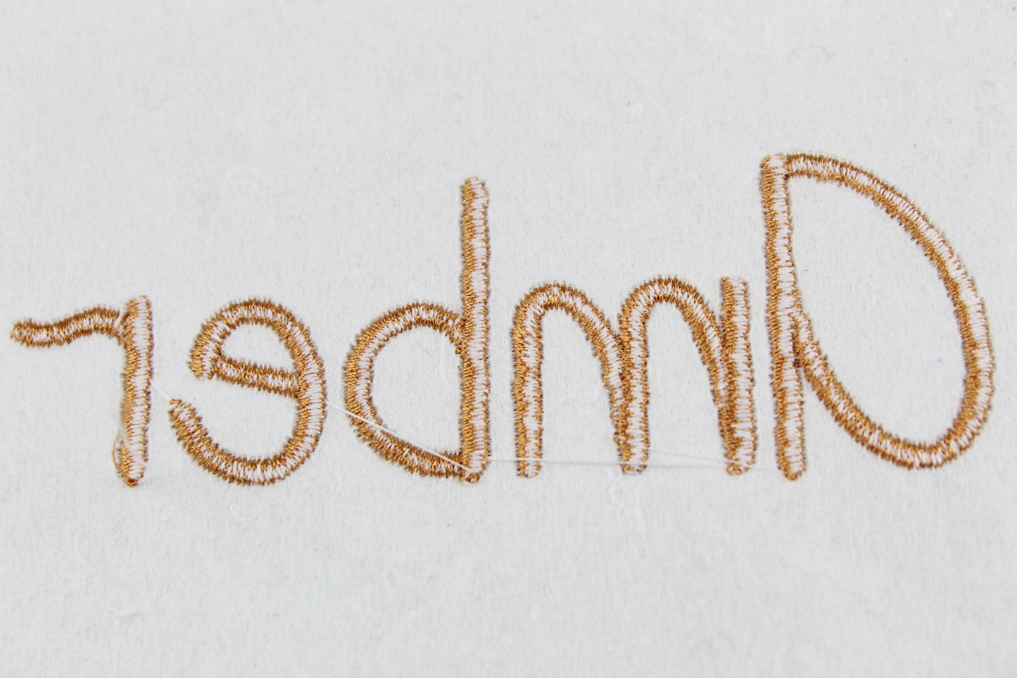 Amber Native BX Embroidery Font - Satin Stitch Alphabet (11 Sizes)