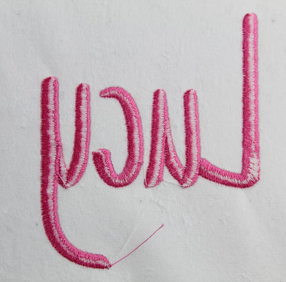 Lucy Native BX Embroidery Font - Satin Stitch Alphabet (11 Sizes)