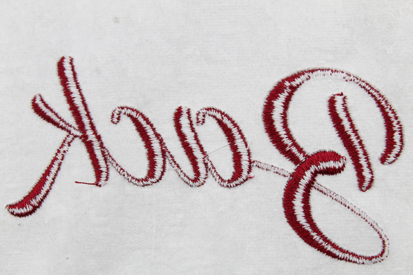 Back Native BX Embroidery Font - Satin Stitch Alphabet (11 Sizes)