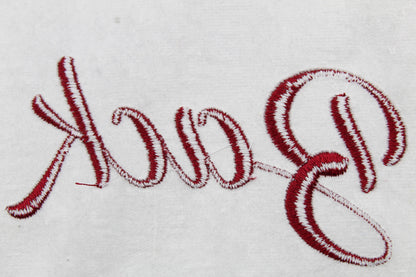 Back Native BX Embroidery Font - Satin Stitch Alphabet (11 Sizes)
