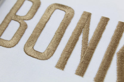 Bonk Native BX Embroidery Font - Satin Stitch Alphabet (11 Sizes)
