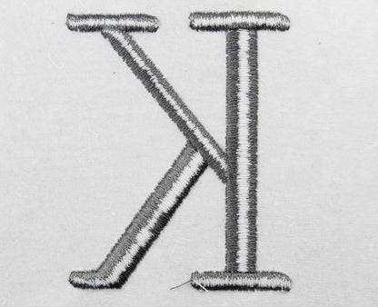 Karma 3D Puff BX Embroidery Font – Foam Alphabet (8 Sizes)