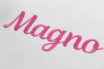 Magnolia Native BX Embroidery Font - Satin Stitch Alphabet (11 Sizes)