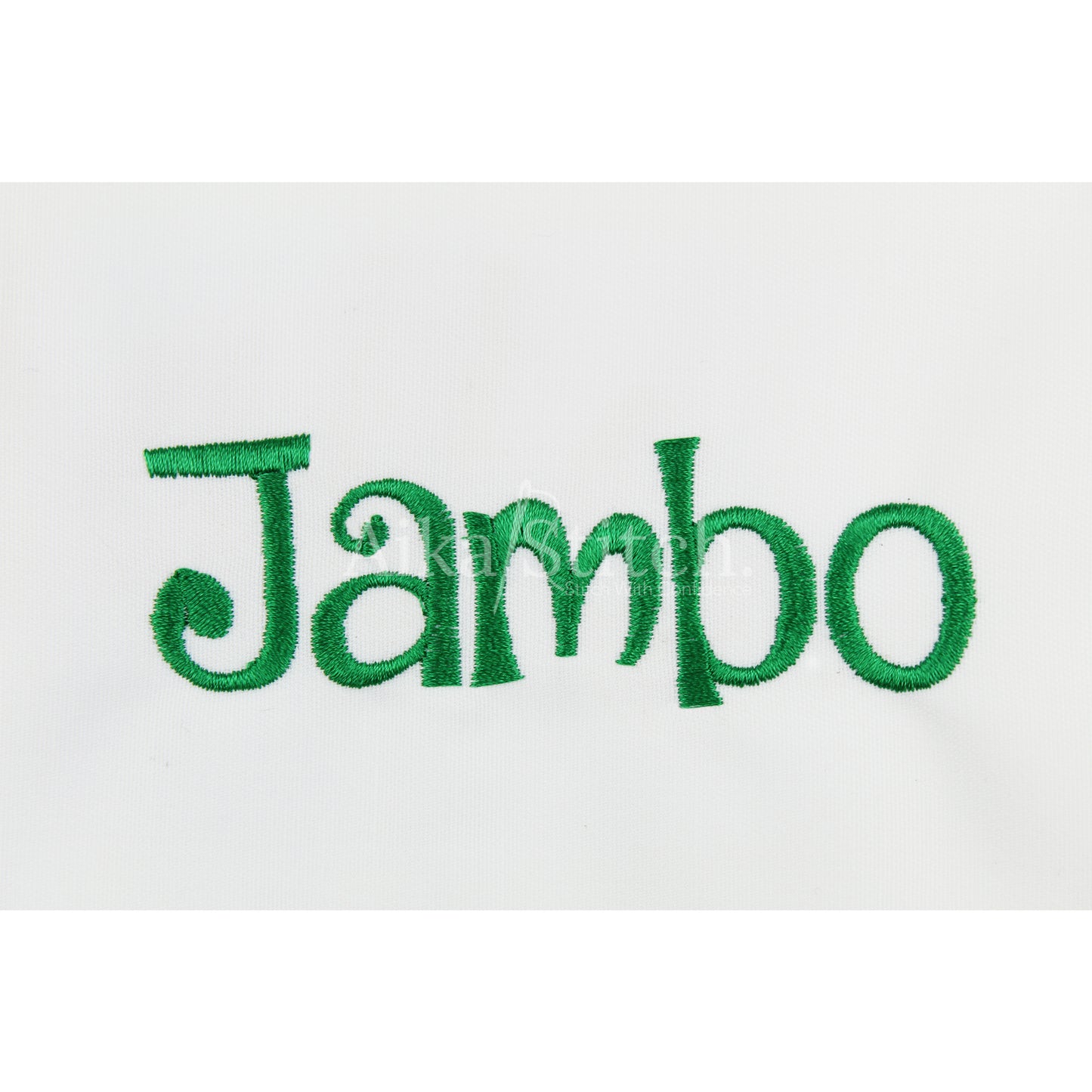 Jambo Fancy Curly Embroidery Font | Native BX Included