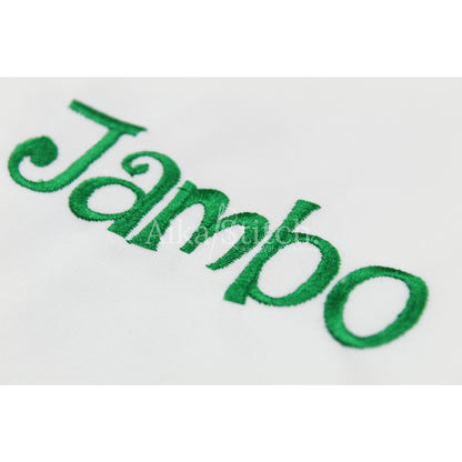 Jambo Fancy Curly Embroidery Font | Native BX Included