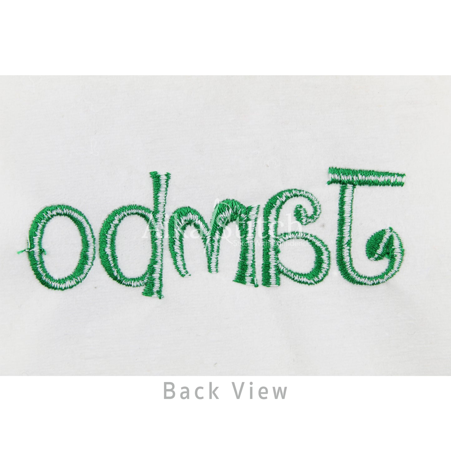 Jambo Fancy Curly Embroidery Font | Native BX Included