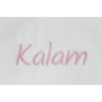 Kalam Script Cursive Embroidery Font | Native BX Included