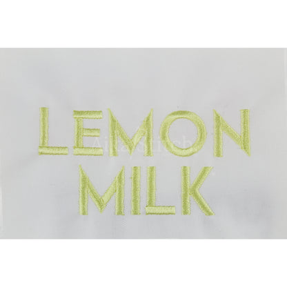 Lemon Milk Basic Neutral Bold Embroidery Font | Native BX Included
