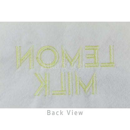 Lemon Milk Basic Neutral Bold Embroidery Font | Native BX Included