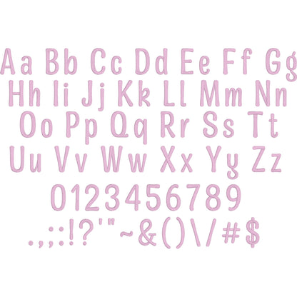 Mango Native BX Embroidery Font - Satin Stitch Alphabet (11 Sizes)