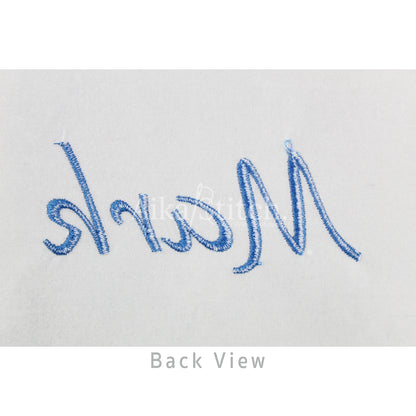 Mark Script Handwritten Embroidery Font | Native BX Included