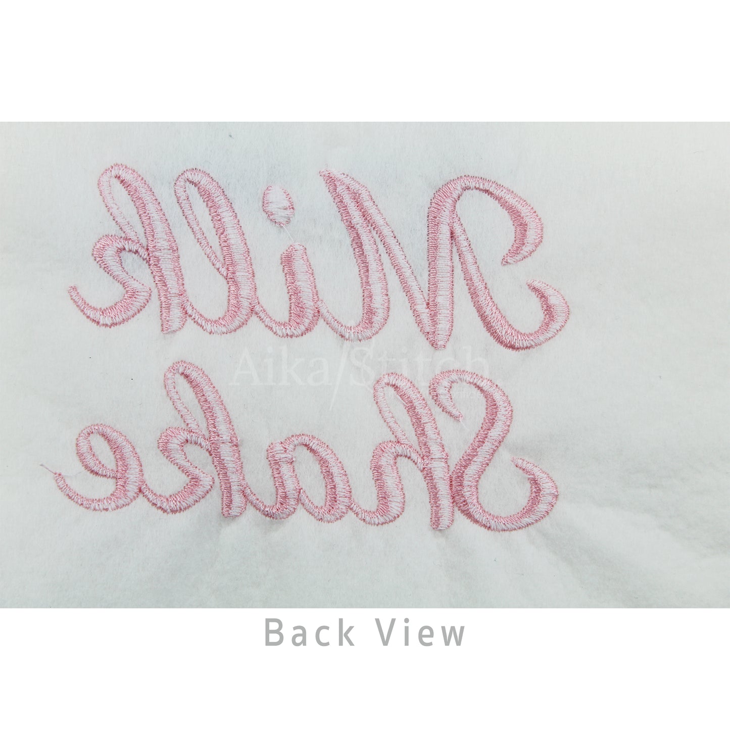MilkShake Script Handwritten Embroidery Font | Native BX Included