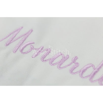 Monarda Script Elegant Embroidery Font | Native BX Included