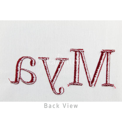 Mya Native BX Embroidery Font - Satin Stitch Alphabet (9 Sizes)