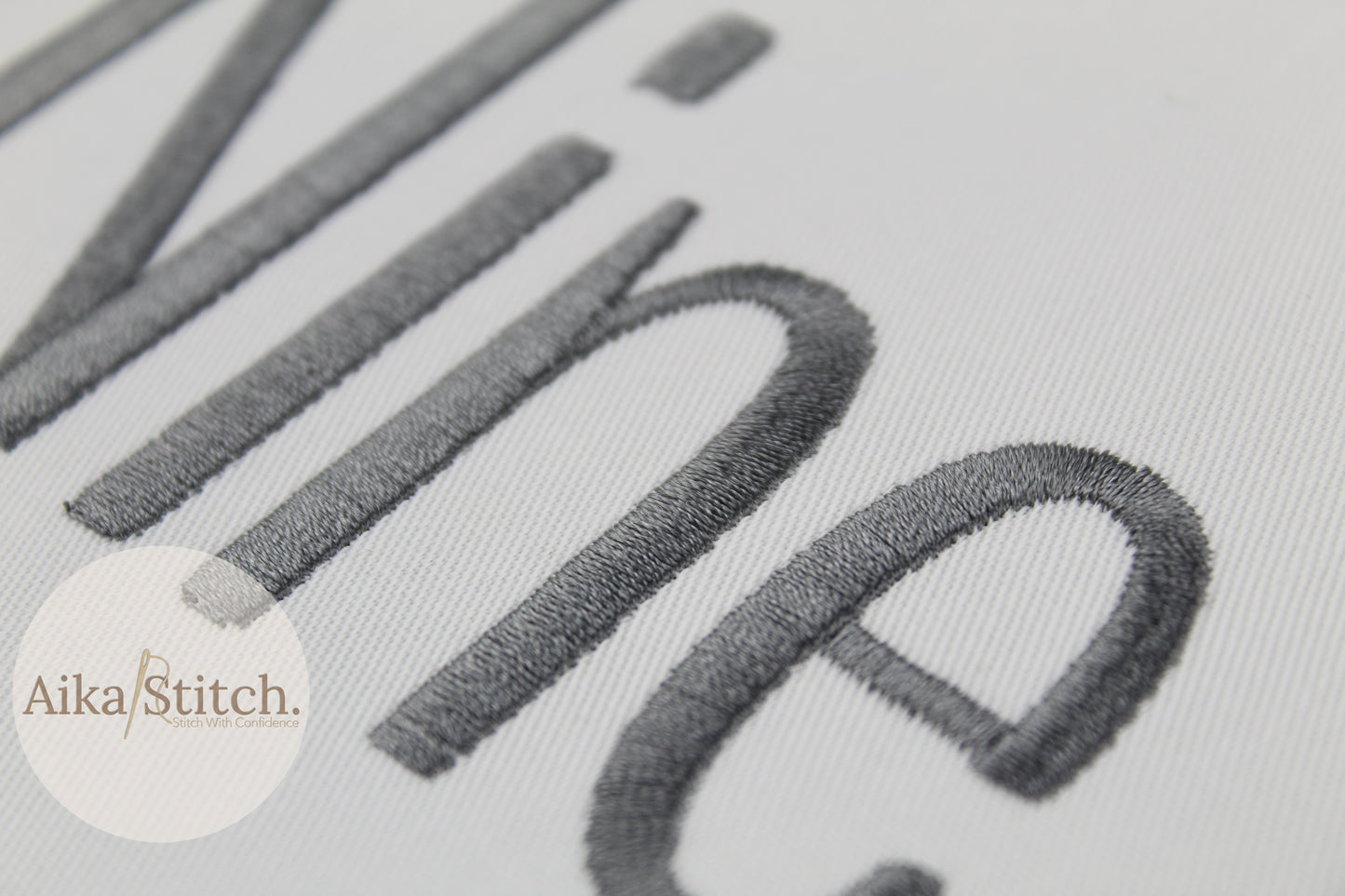 Nine Native BX Embroidery Font - Satin Stitch Alphabet (11 Sizes)