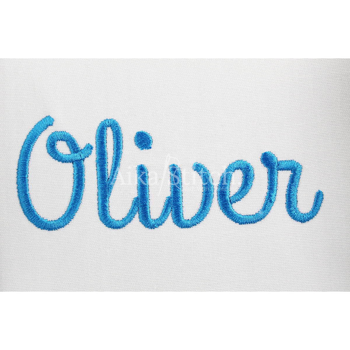 Oliver Elegant Script Embroidery Font | Native BX Included