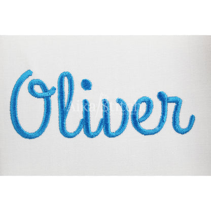 Oliver Elegant Script Embroidery Font | Native BX Included