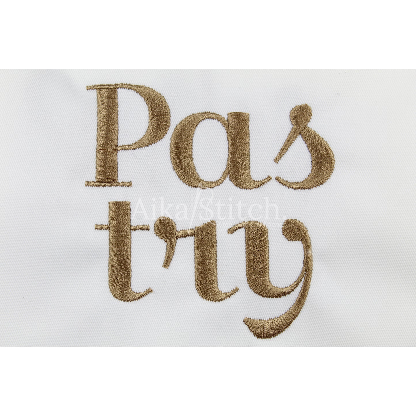 Pastry Script Cursive Embroidery Font | Native BX Included
