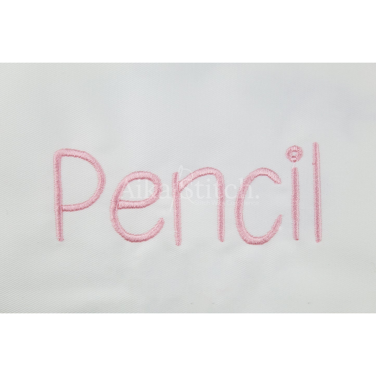 Pencil Handwritten Embroidery Font | Native BX Included