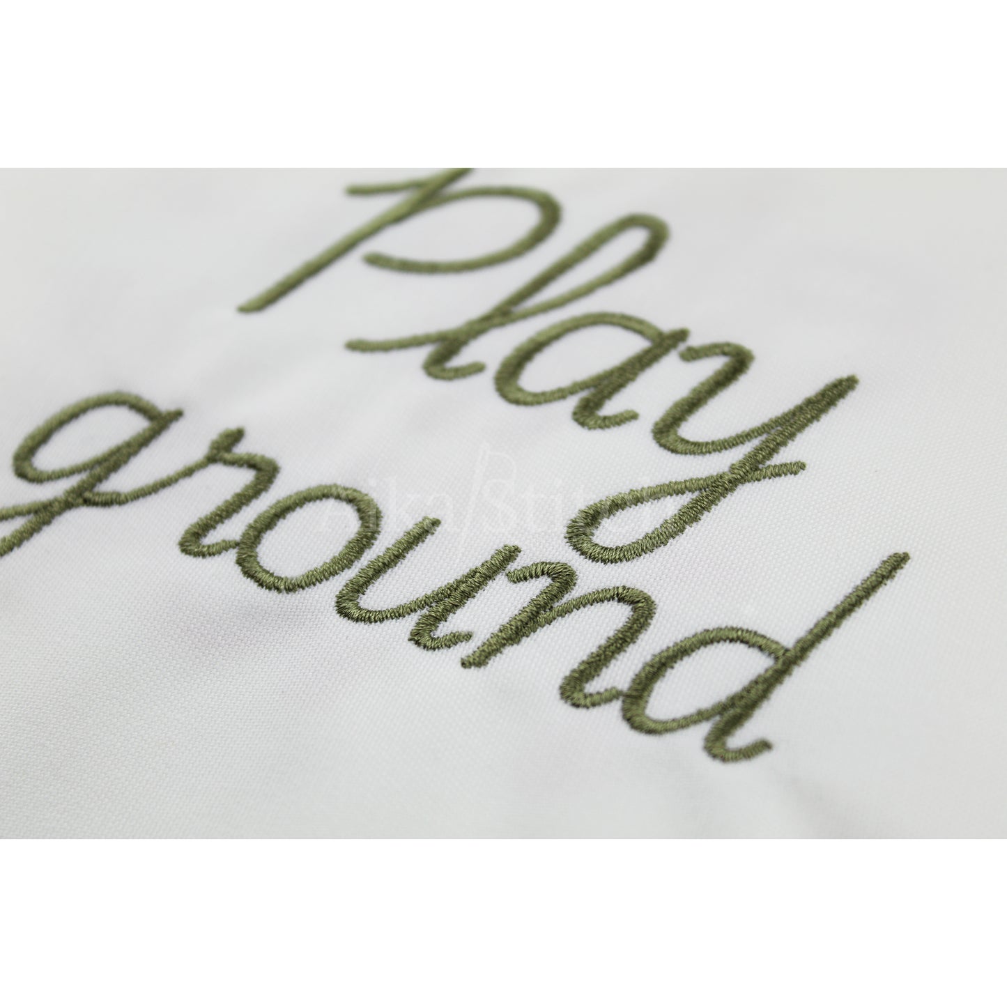 Playground Script Handwritten Embroidery Font | Native BX Included