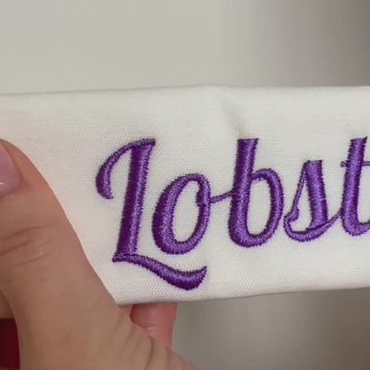 Lobster Native BX Embroidery Font - Satin Stitch Alphabet (10 Sizes)