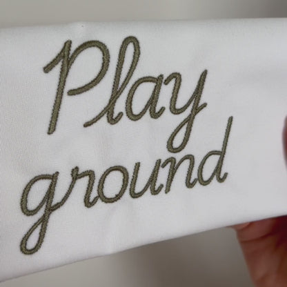 Playground Native BX Embroidery Font - Satin Stitch Alphabet (10 Sizes)