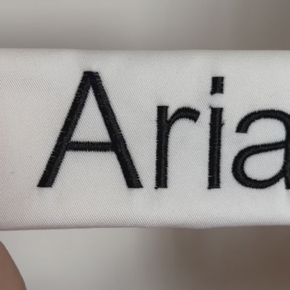 Arial Native BX Embroidery Font - Satin Stitch Alphabet (11 Sizes)