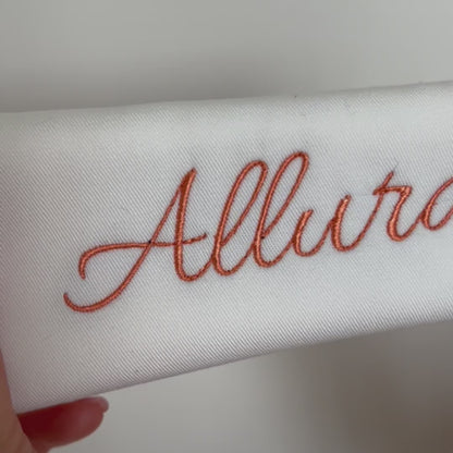 Allura Native BX Embroidery Font - Satin Stitch Alphabet (10 Sizes)