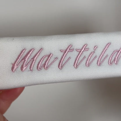 Mattilda Native BX Embroidery Font - Satin Stitch Alphabet (6 Sizes)