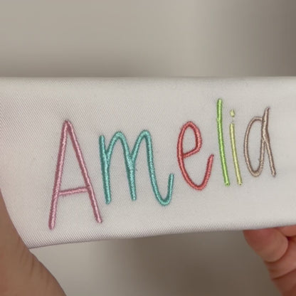 Amelia Native BX Embroidery Font - Satin Stitch Alphabet (11 Sizes)