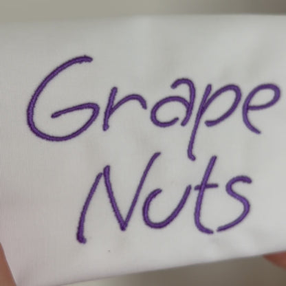 Grape Nuts Native BX Embroidery Font - Satin Stitch Alphabet (10 Sizes)