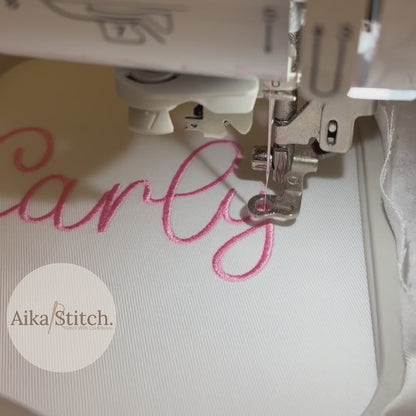 Carly Native BX Embroidery Font - Satin Stitch Alphabet 9 Sizes
