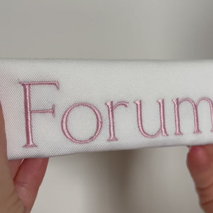 Forum Native BX Embroidery Font - Satin Stitch Alphabet (6 Sizes)