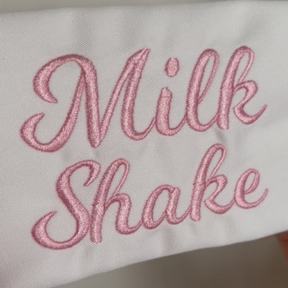 MilkShake Native BX Embroidery Font - Satin Stitch Alphabet (6 Sizes)