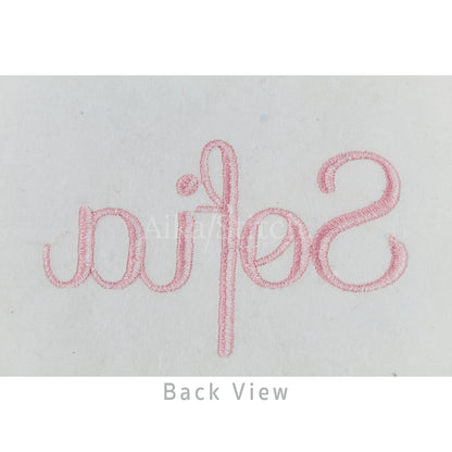 Sofia Elegant Script Embroidery Font | Native BX Included