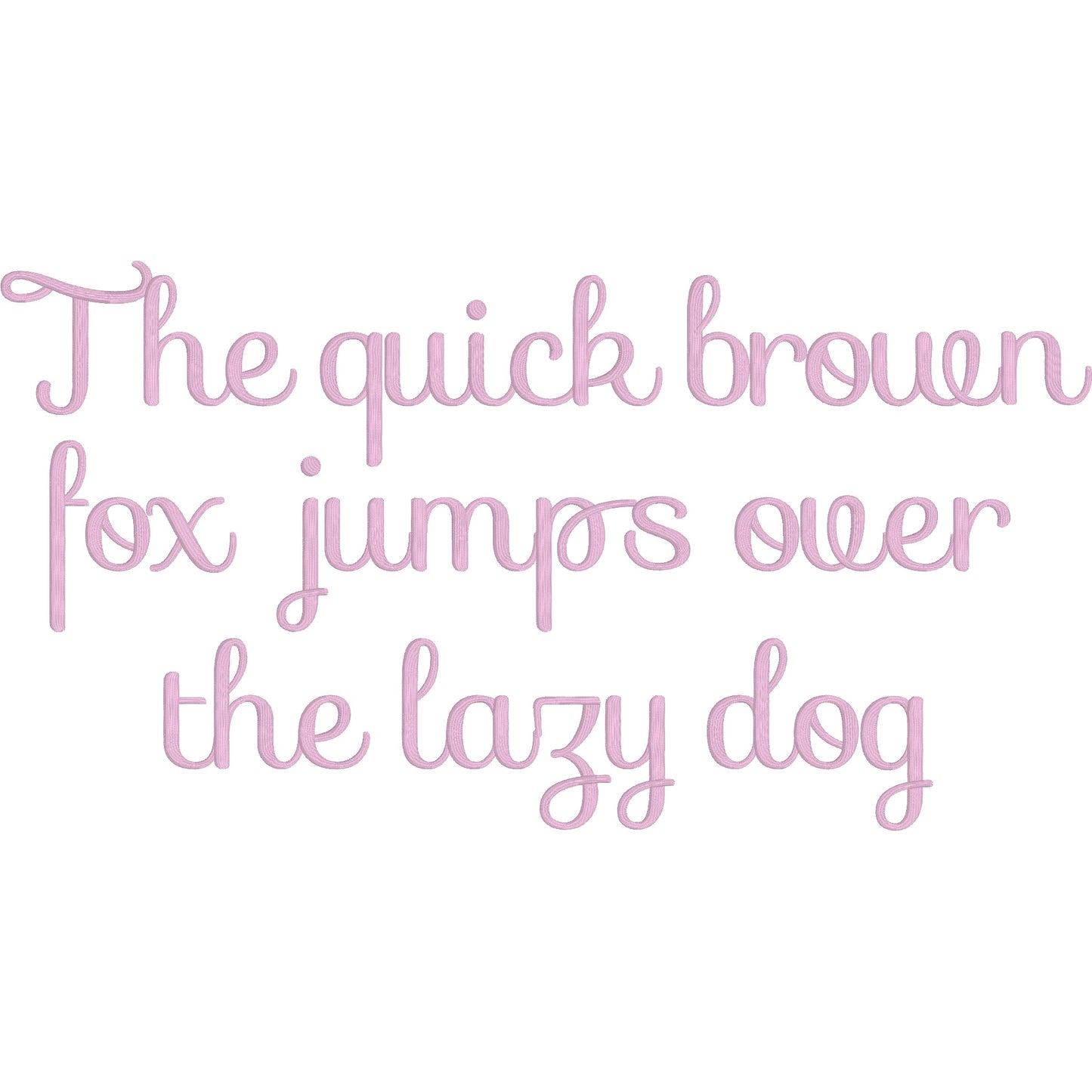 Sofia 3D Puff BX Embroidery Font – Foam Alphabet (9 Sizes)