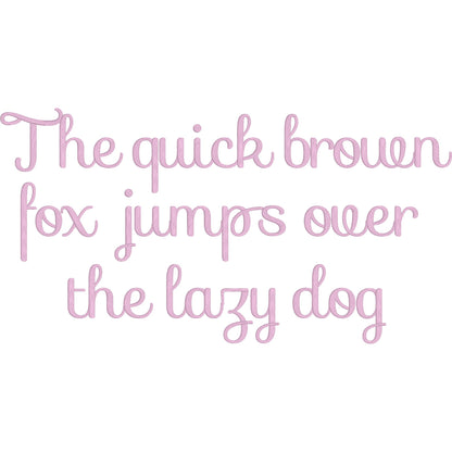 Sofia 3D Puff BX Embroidery Font – Foam Alphabet (9 Sizes)