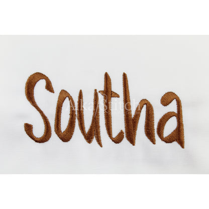 Southa Stylish Handwritten Embroidery Font | Native BX Included
