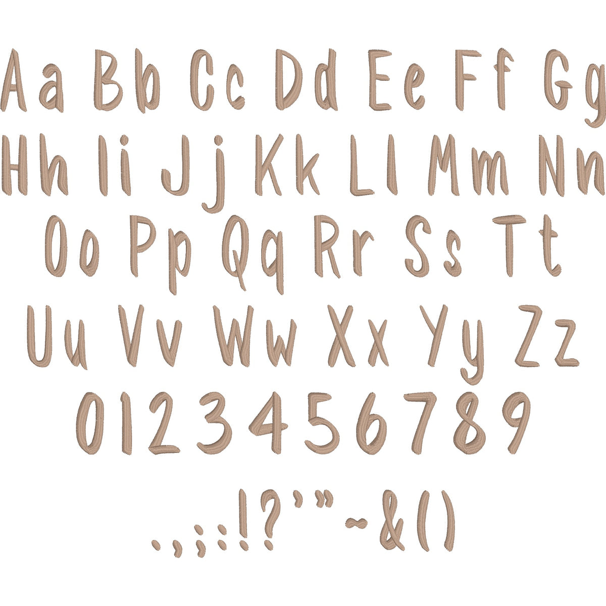 Southa Stylish Handwritten Embroidery Font | Native BX Included