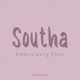 Southa Stylish Handwritten Embroidery Font | Native BX Included
