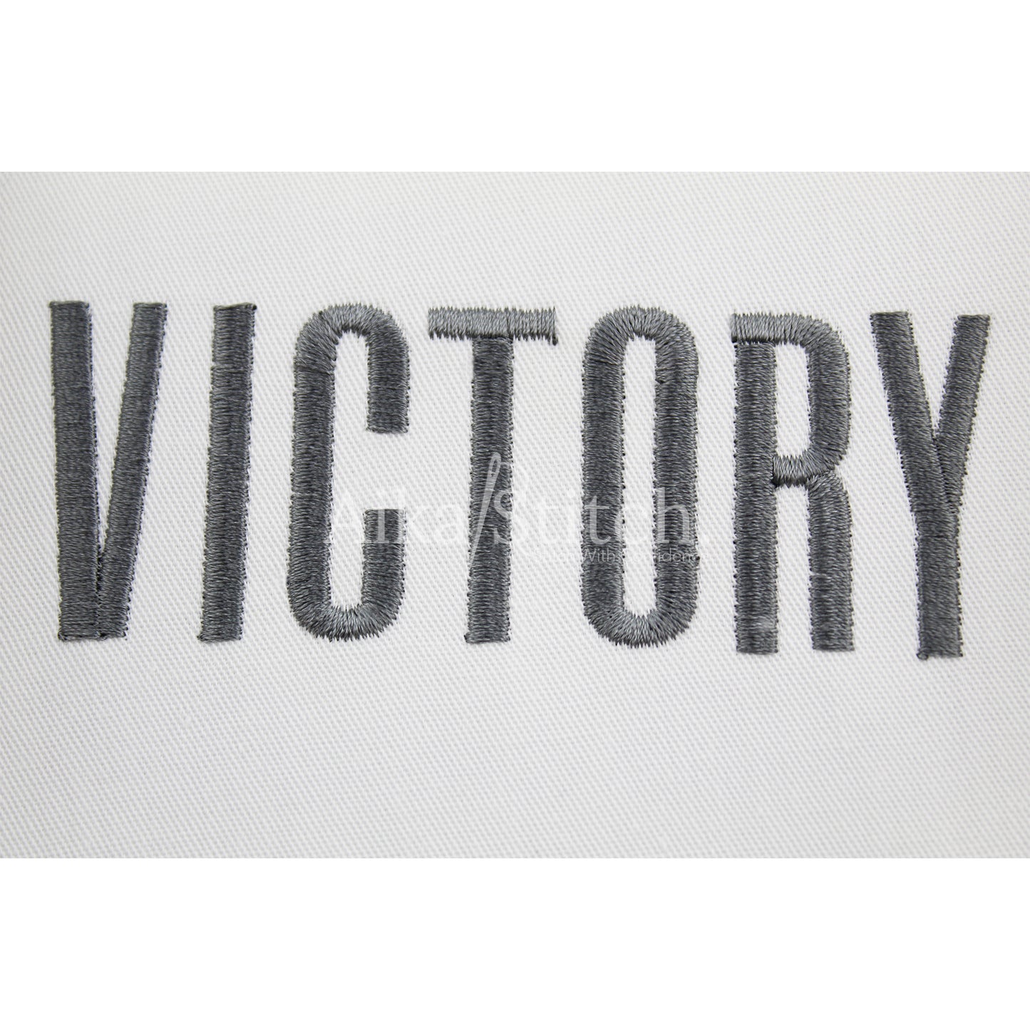 Victory Tall Modern Embroidery Font | Native BX Included